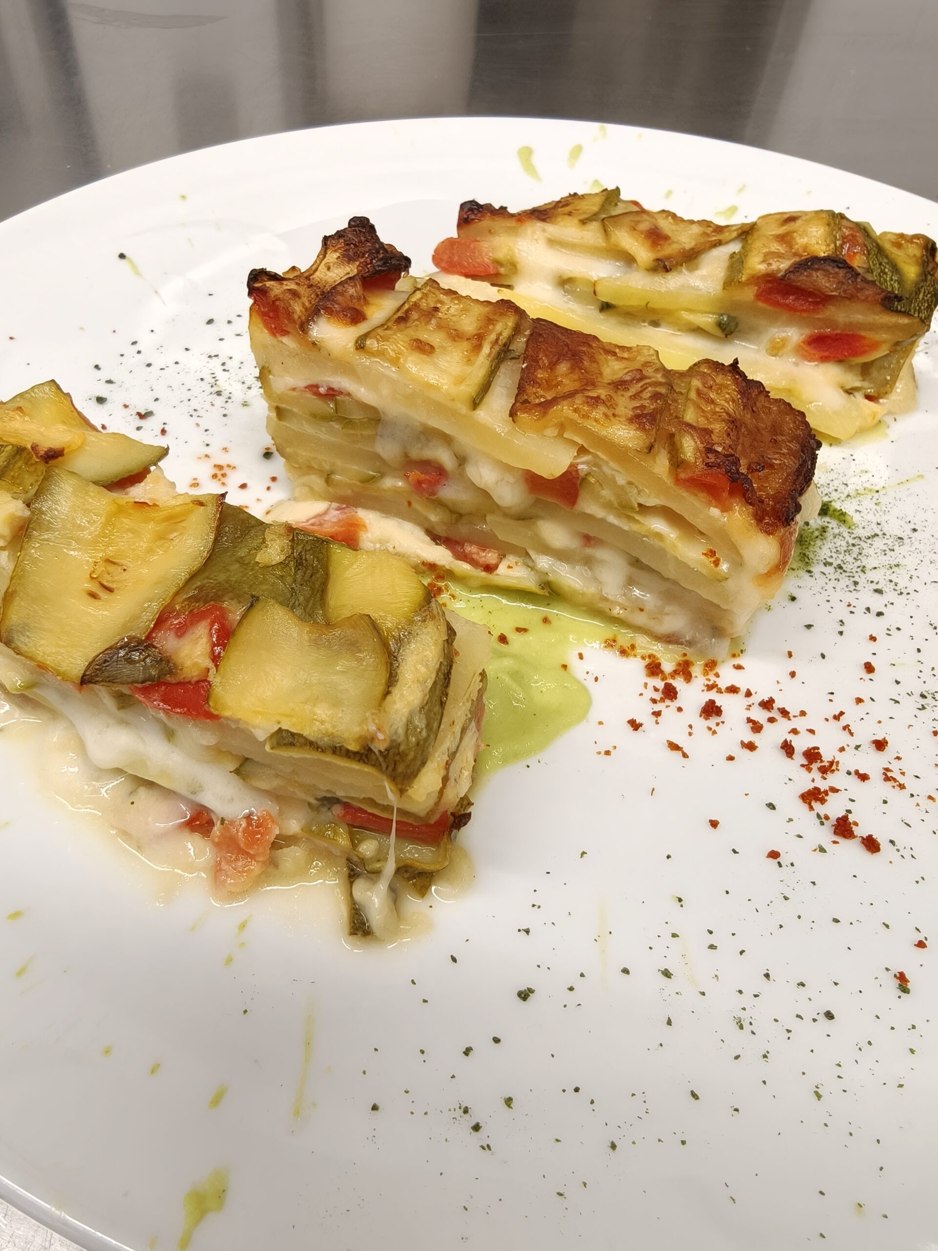 millefoglie di zucchine - secondi - sezione menu amabile