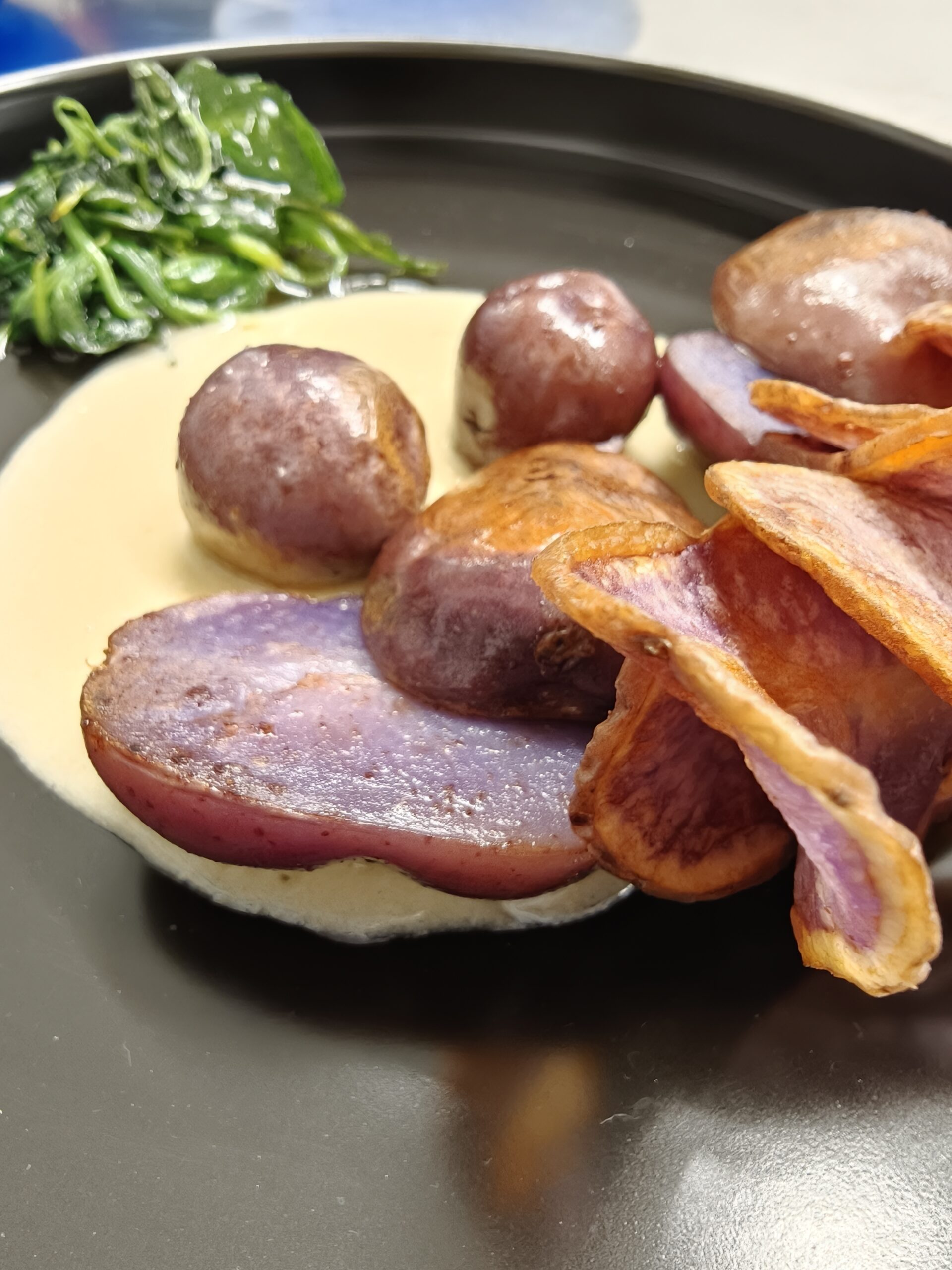 patata viola secondi amabile sezione menu