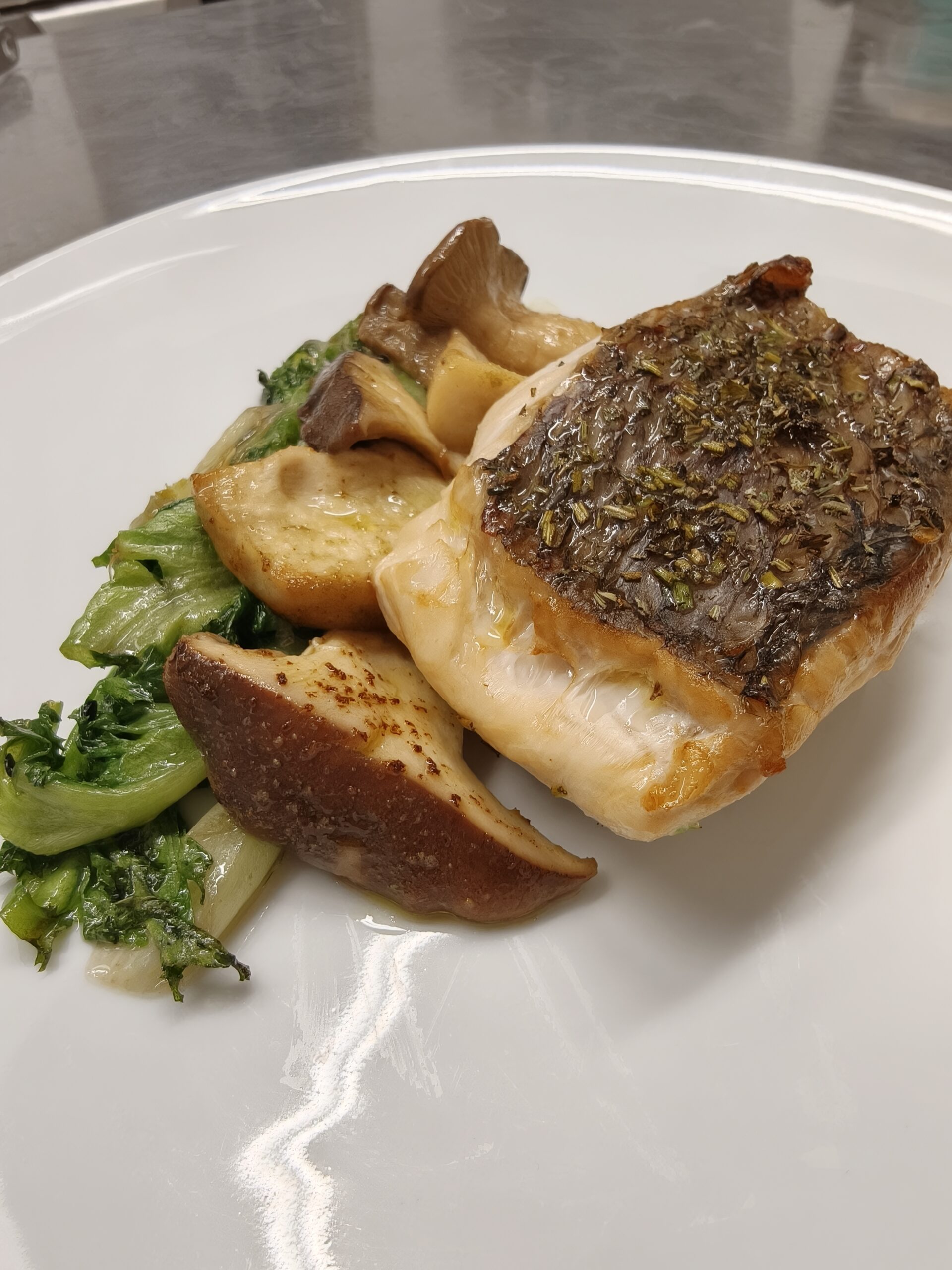 trancio di pescato secondi amabile sezione menu